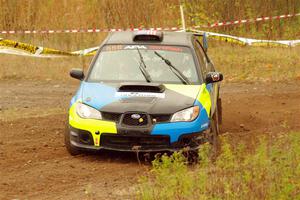 Colin Gleason / Quinn Trumbower Subaru Impreza 2.5RS on SS9, Silver-Arvon I.