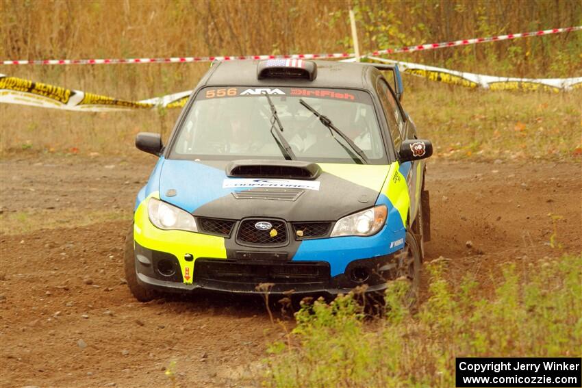 Colin Gleason / Quinn Trumbower Subaru Impreza 2.5RS on SS9, Silver-Arvon I.