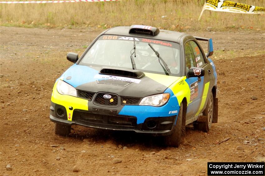 Colin Gleason / Quinn Trumbower Subaru Impreza 2.5RS on SS9, Silver-Arvon I.