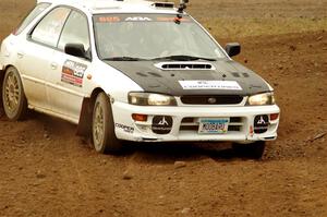 Aidan Hicks / John Hicks Subaru Impreza Wagon on SS9, Silver-Arvon I.