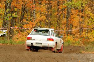 Aidan Hicks / John Hicks Subaru Impreza Wagon on SS9, Silver-Arvon I.