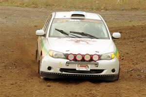 Sam Jacques / Trevor LaCombe Subaru Impreza on SS9, Silver-Arvon I.