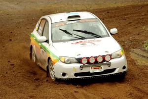 Sam Jacques / Trevor LaCombe Subaru Impreza on SS9, Silver-Arvon I.