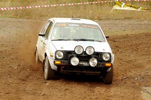 Mark Rokus / Tabitha Lohr VW GTI on SS9, Silver-Arvon I.