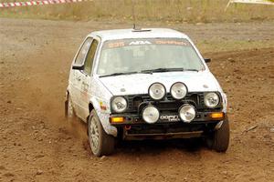 Mark Rokus / Tabitha Lohr VW GTI on SS9, Silver-Arvon I.