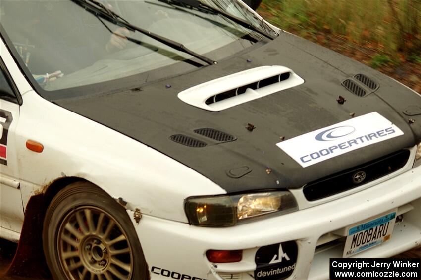 Aidan Hicks / John Hicks Subaru Impreza Wagon on SS9, Silver-Arvon I.