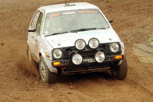 Mark Rokus / Tabitha Lohr VW GTI on SS9, Silver-Arvon I.