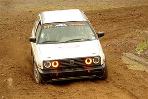 Matt Brettschneider / Kyle Cooper VW Golf on SS9, Silver-Arvon I.