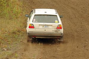 Matt Brettschneider / Kyle Cooper VW Golf on SS9, Silver-Arvon I.