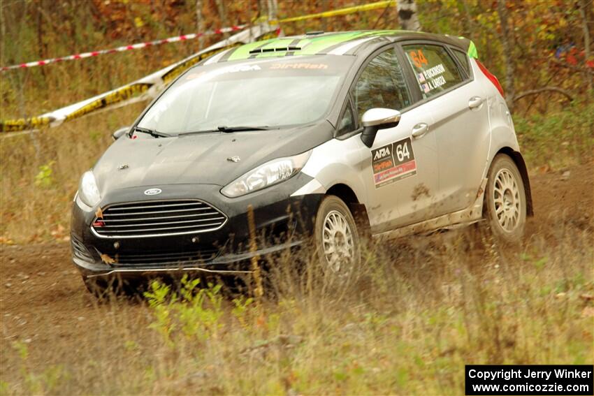 Paul Dickinson / Alison LaRoza Ford Fiesta on SS9, Silver-Arvon I.