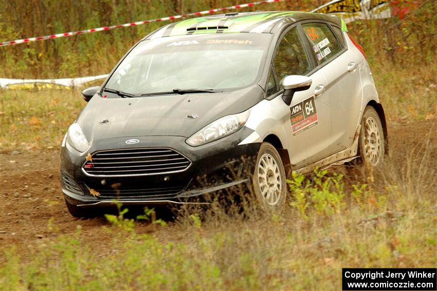 Paul Dickinson / Alison LaRoza Ford Fiesta on SS9, Silver-Arvon I.