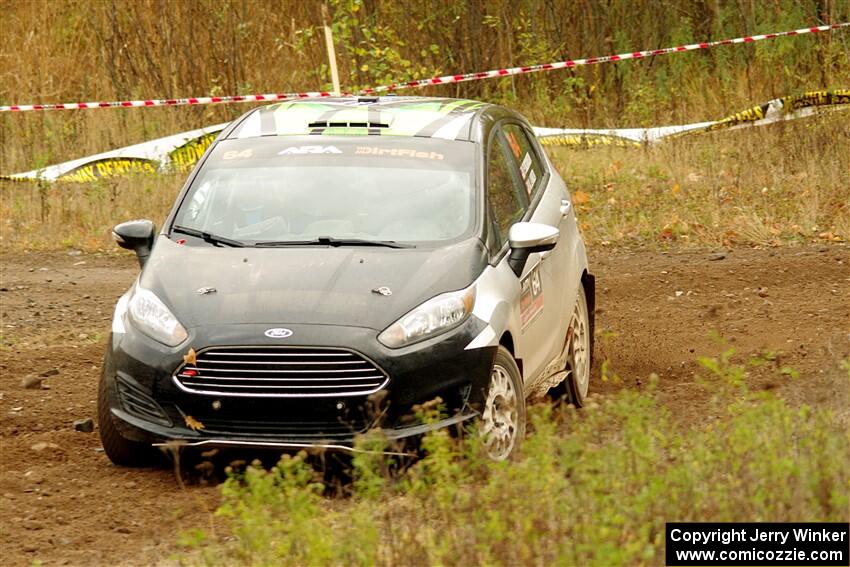 Paul Dickinson / Alison LaRoza Ford Fiesta on SS9, Silver-Arvon I.