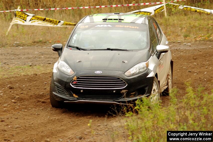 Paul Dickinson / Alison LaRoza Ford Fiesta on SS9, Silver-Arvon I.