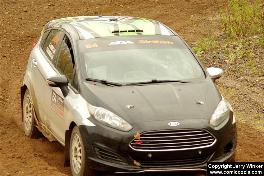 Paul Dickinson / Alison LaRoza Ford Fiesta on SS9, Silver-Arvon I.