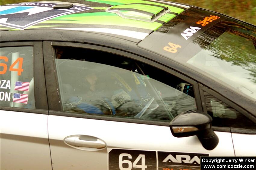 Paul Dickinson / Alison LaRoza Ford Fiesta on SS9, Silver-Arvon I.