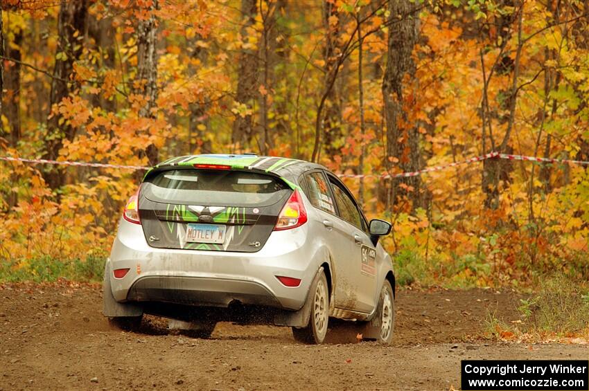 Paul Dickinson / Alison LaRoza Ford Fiesta on SS9, Silver-Arvon I.