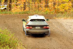 Matt Peterson / Villa Cseh Honda Civic on SS9, Silver-Arvon I.