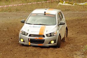 Matt Hoffman / Matt Pionk Chevy Sonic on SS9, Silver-Arvon I.