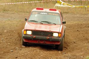 Jacob Bell / Steve Hertz VW GTI on SS9, Silver-Arvon I.