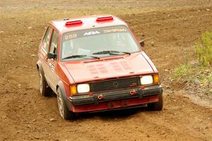 Jacob Bell / Steve Hertz VW GTI on SS9, Silver-Arvon I.