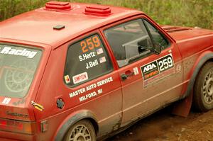 Jacob Bell / Steve Hertz VW GTI on SS9, Silver-Arvon I.