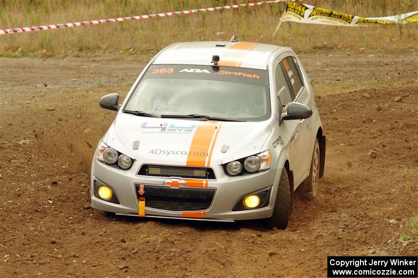 Matt Hoffman / Matt Pionk Chevy Sonic on SS9, Silver-Arvon I.