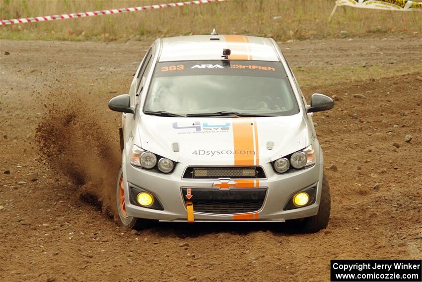 Matt Hoffman / Matt Pionk Chevy Sonic on SS9, Silver-Arvon I.