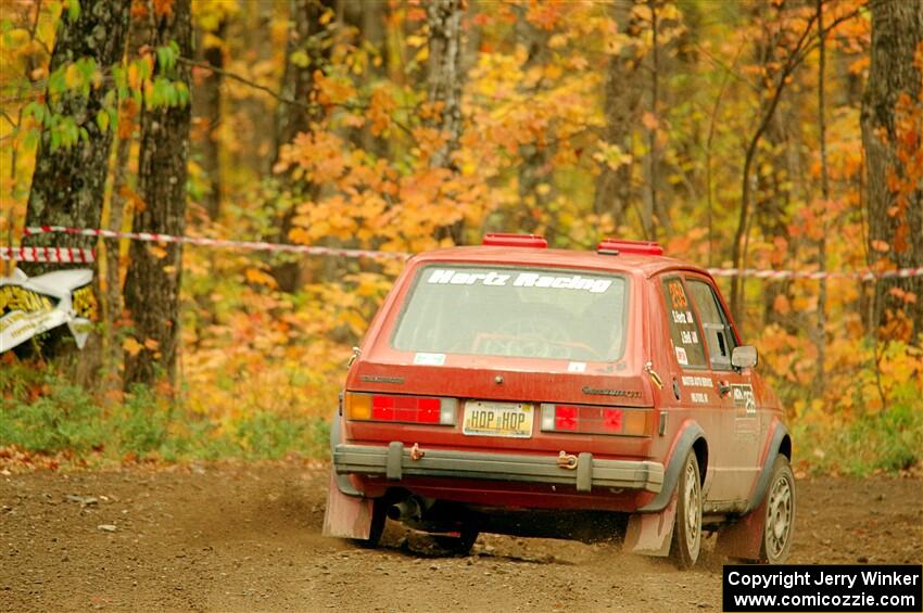 Jacob Bell / Steve Hertz VW GTI on SS9, Silver-Arvon I.