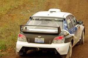 Brad Hayosh / Neil Moser Subaru WRX STi on SS9, Silver-Arvon I.