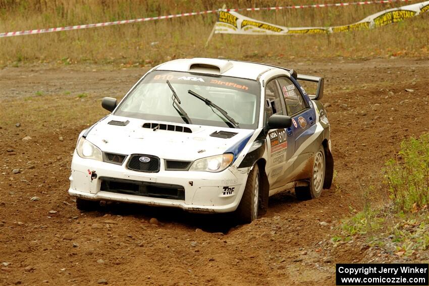 Brad Hayosh / Neil Moser Subaru WRX STi on SS9, Silver-Arvon I.