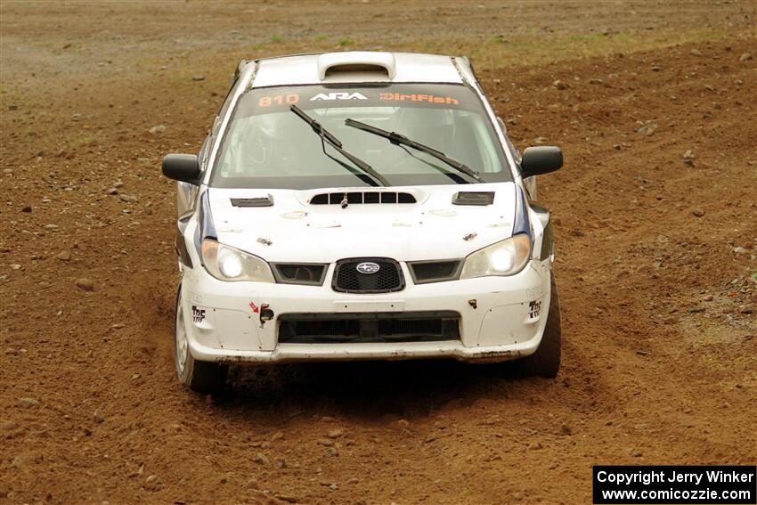 Brad Hayosh / Neil Moser Subaru WRX STi on SS9, Silver-Arvon I.