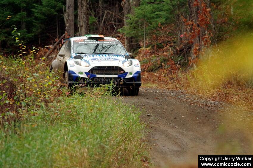 Paul Rowley / Darragh Mullen Ford Fiesta R5 on SS13, Herman-Nestoria II.