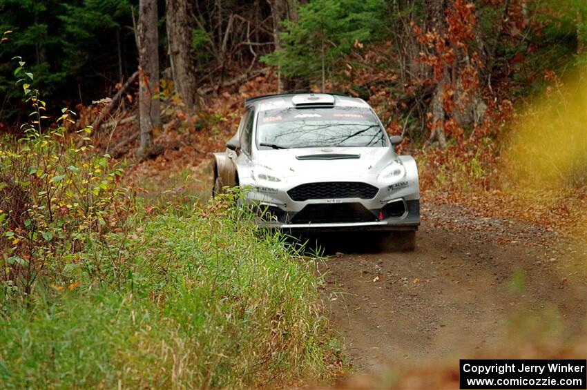 Kyle Tilley / Tim Whitteridge Ford Fiesta R5 on SS13, Herman-Nestoria II.