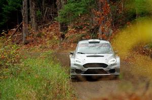 Kyle Tilley / Tim Whitteridge Ford Fiesta R5 on SS13, Herman-Nestoria II.