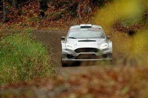 Kyle Tilley / Tim Whitteridge Ford Fiesta R5 on SS13, Herman-Nestoria II.