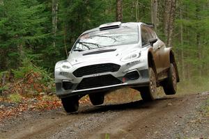 Kyle Tilley / Tim Whitteridge Ford Fiesta R5 on SS13, Herman-Nestoria II.