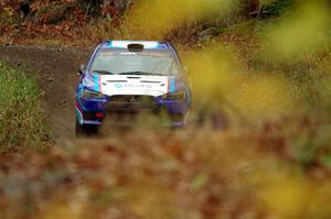 Will Graham / Claudia Barbera-Pullen Mitsubishi Lancer Evo X on SS13, Herman-Nestoria II.