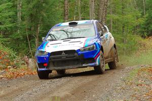 Will Graham / Claudia Barbera-Pullen Mitsubishi Lancer Evo X on SS13, Herman-Nestoria II.