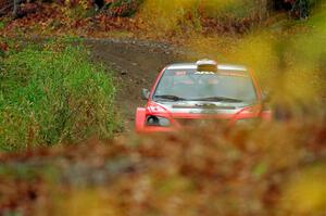 George Plsek / Krista Skucas Mitsubishi Lancer WRC on SS13, Herman-Nestoria II.