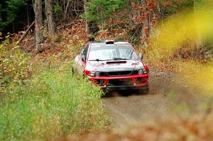 Mark Piatkowski / Aaron Crescenti Subaru Impreza 2.5RS on SS13, Herman-Nestoria II.