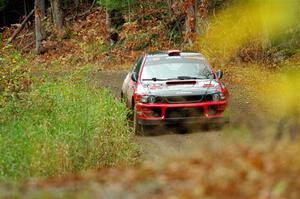 Mark Piatkowski / Aaron Crescenti Subaru Impreza 2.5RS on SS13, Herman-Nestoria II.