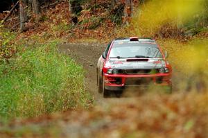 Mark Piatkowski / Aaron Crescenti Subaru Impreza 2.5RS on SS13, Herman-Nestoria II.