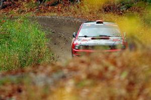 Mark Piatkowski / Aaron Crescenti Subaru Impreza 2.5RS on SS13, Herman-Nestoria II.