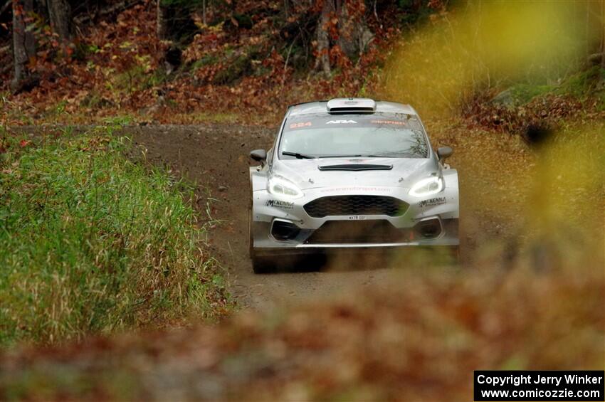 Kyle Tilley / Tim Whitteridge Ford Fiesta R5 on SS13, Herman-Nestoria II.