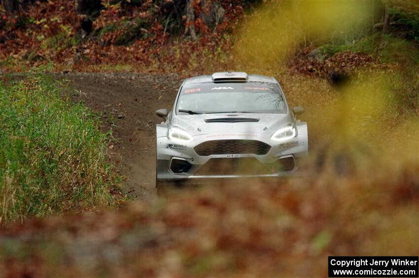 Kyle Tilley / Tim Whitteridge Ford Fiesta R5 on SS13, Herman-Nestoria II.