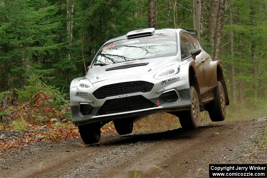 Kyle Tilley / Tim Whitteridge Ford Fiesta R5 on SS13, Herman-Nestoria II.