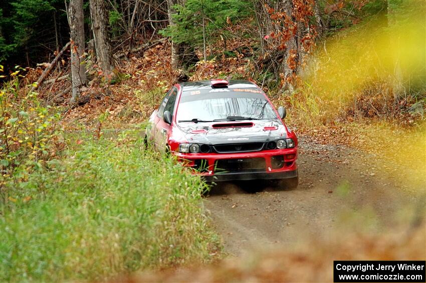 Mark Piatkowski / Aaron Crescenti Subaru Impreza 2.5RS on SS13, Herman-Nestoria II.