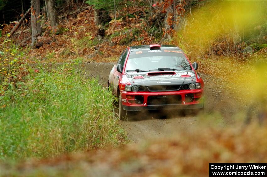 Mark Piatkowski / Aaron Crescenti Subaru Impreza 2.5RS on SS13, Herman-Nestoria II.