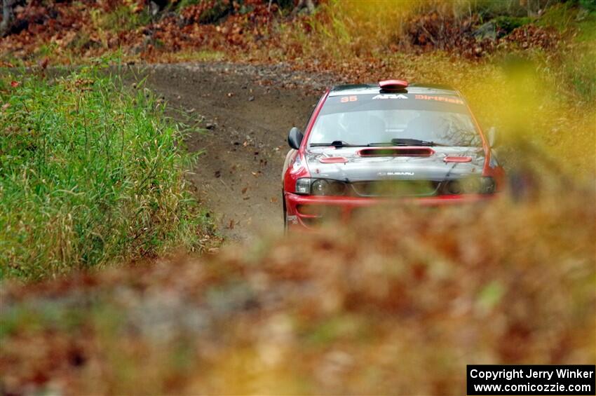 Mark Piatkowski / Aaron Crescenti Subaru Impreza 2.5RS on SS13, Herman-Nestoria II.