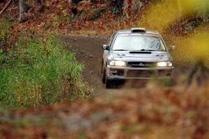 Dylan Gondyke / Zach Stewart Subaru Impreza on SS13, Herman-Nestoria II.